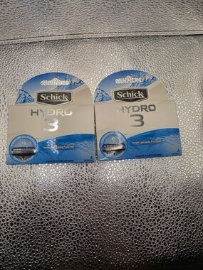 Schick Hydro 3 Replacement Razor Cartridges - Blue